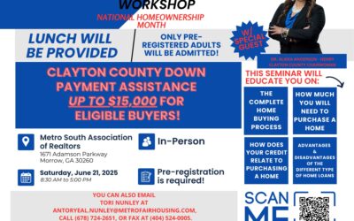 Homebuyer Education Workshop, June 21, 2025