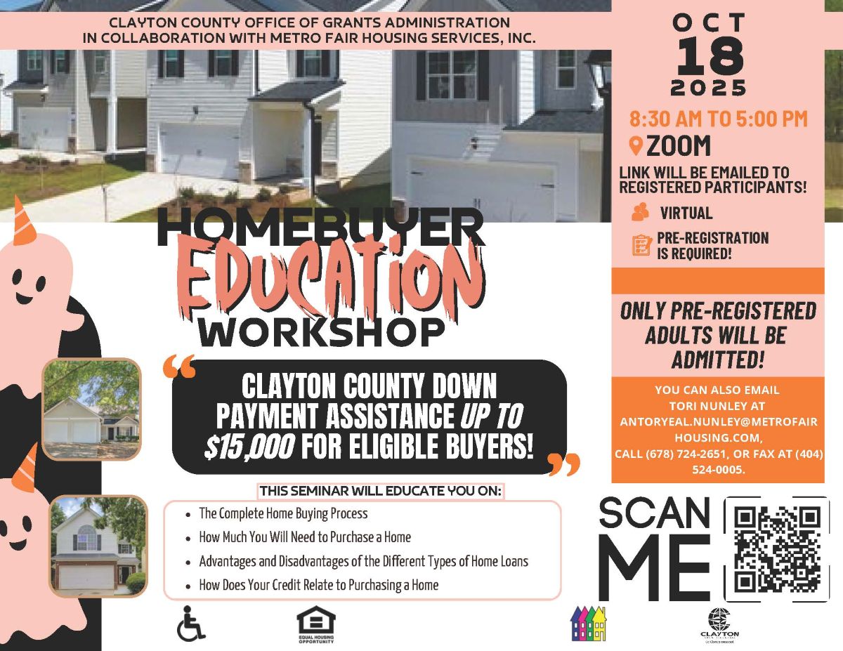 Homebuyer Education Workshop October 2025