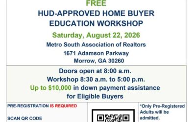 HUD-Approved Home Buyer Education Workshop
