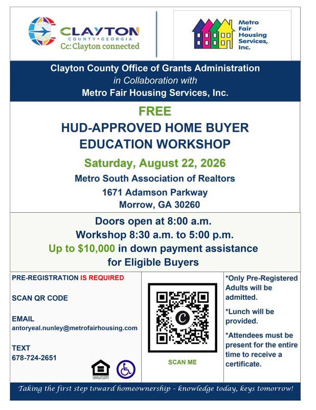 HUD-Approved Home Buyer Education Workshop