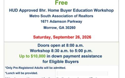 HUD-Approved Home Buyer Education Workshop
